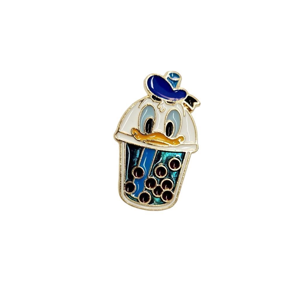 2/$20 Brand New Donald Duck Bubble Tea Pin Brooch